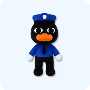 Officer Duckman Plush