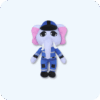 Bubba Bubbaphant Animal Hospital Plush