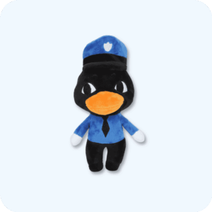 Cute Officer Duckman Animal Hospital Plush