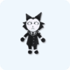 Secrect Agent Noir Animal Hospital Plush